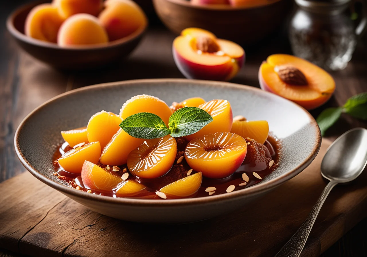 Spicy Apricot Compote