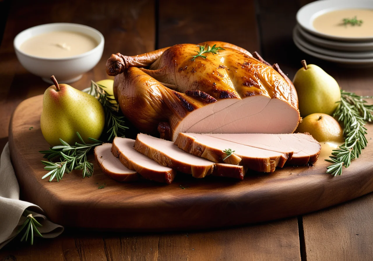 Turkey Roast with Sauce