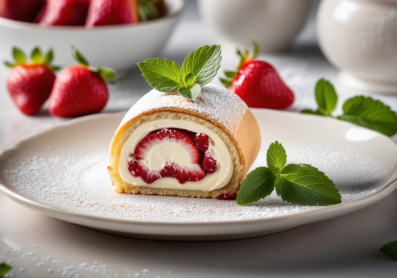 Strawberry Roll