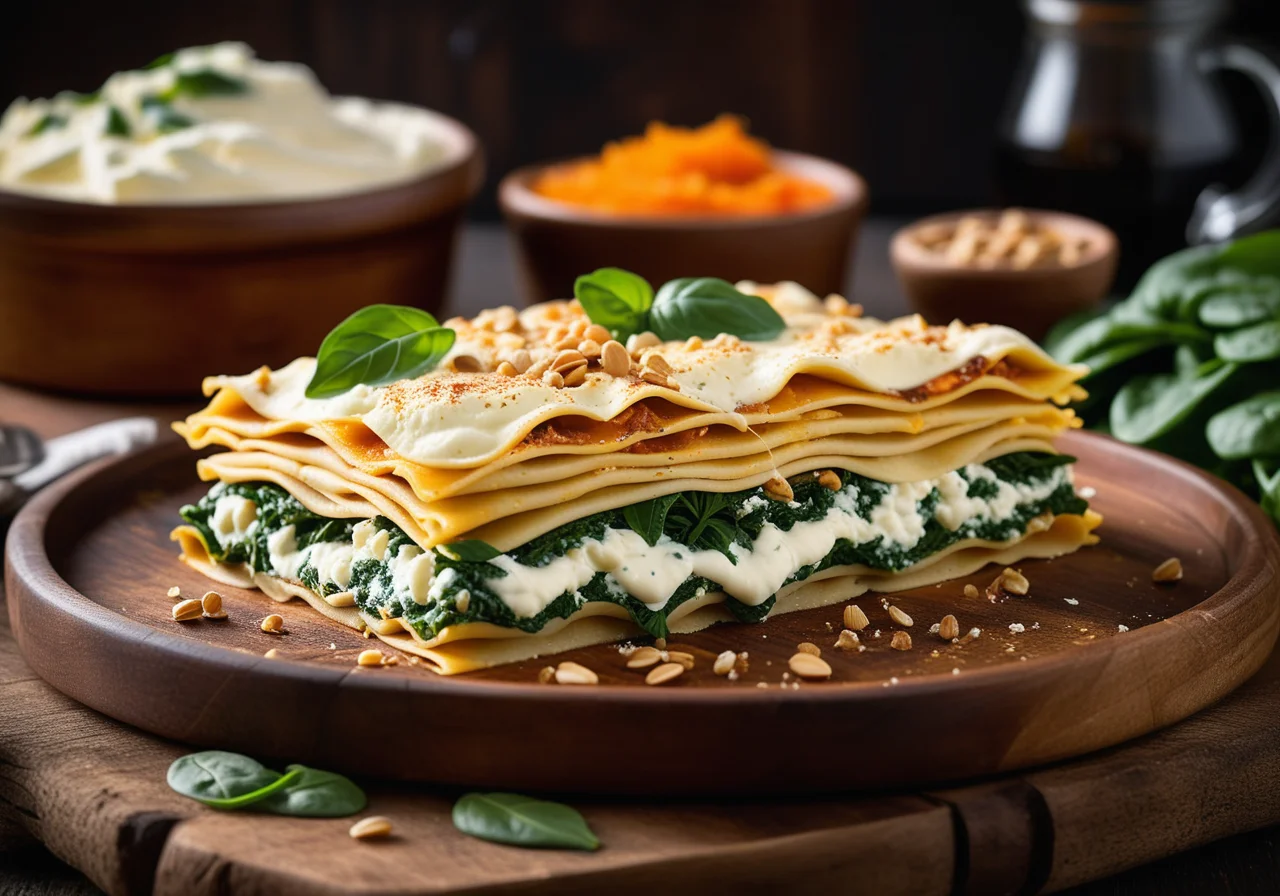 Vegetarian Lasagna with Ricotta