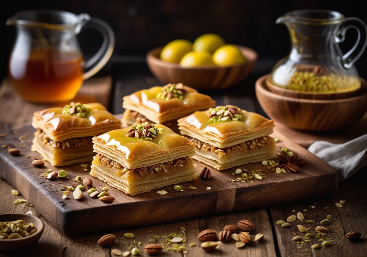 Nut-Honey Baklava