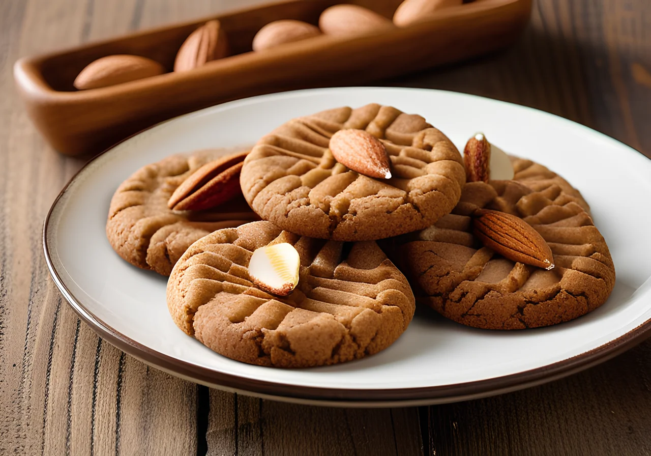Speculoos Cookies with Almonds