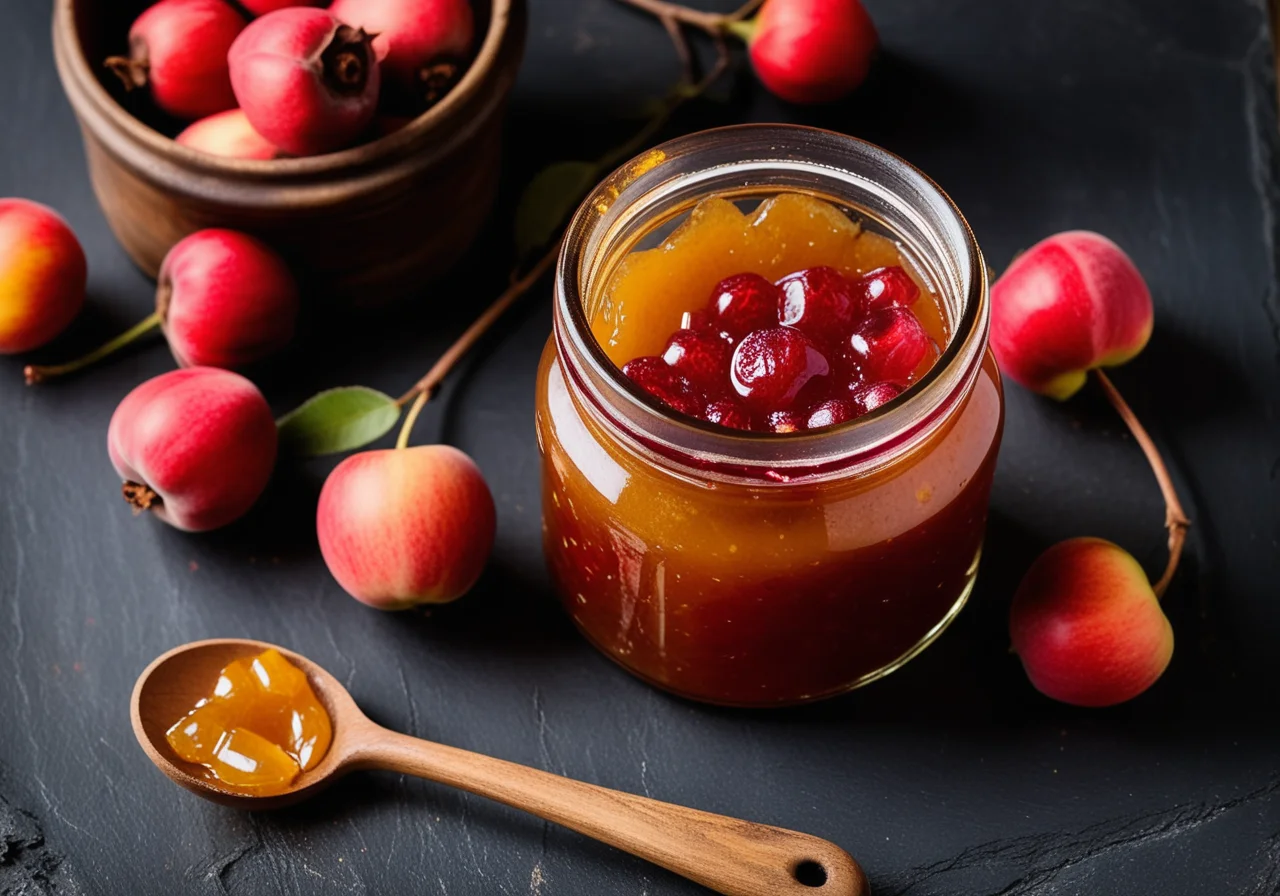 Rose Hip and Apple Jam