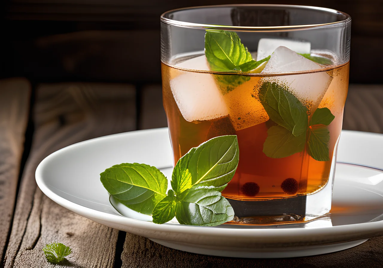 Peppermint Iced Tea