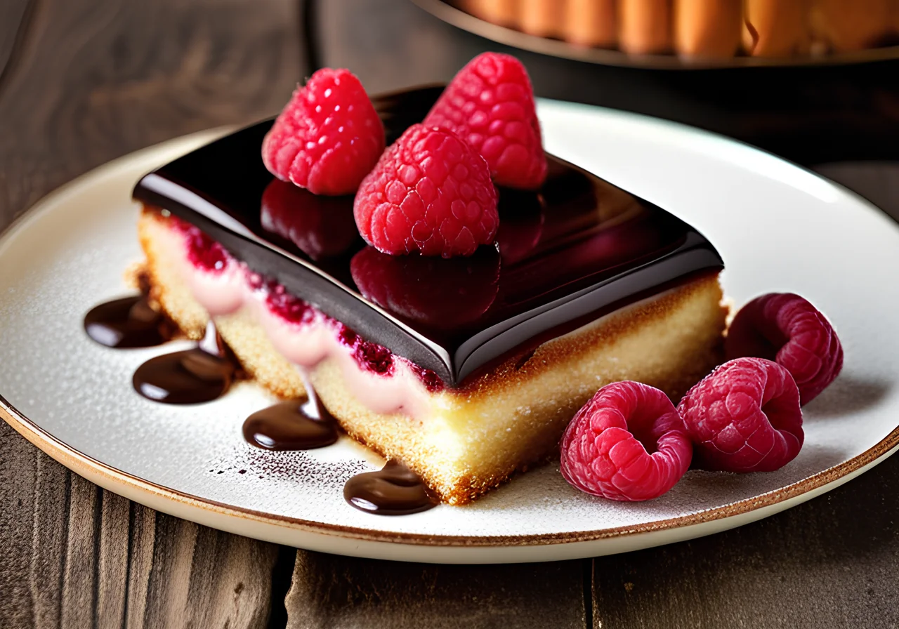 Raspberry Yogurt Cake