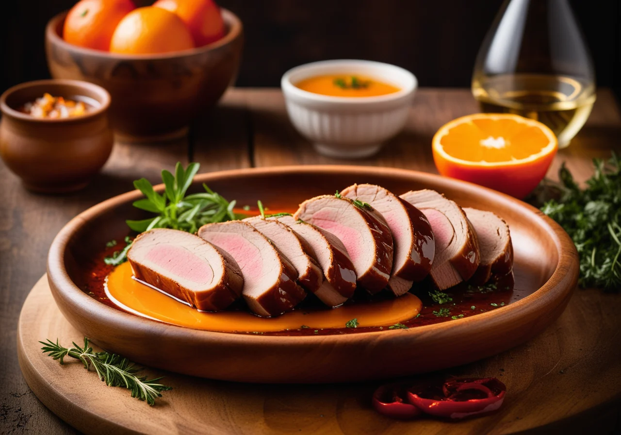 Rolled Pork Roast with Paprika Filling