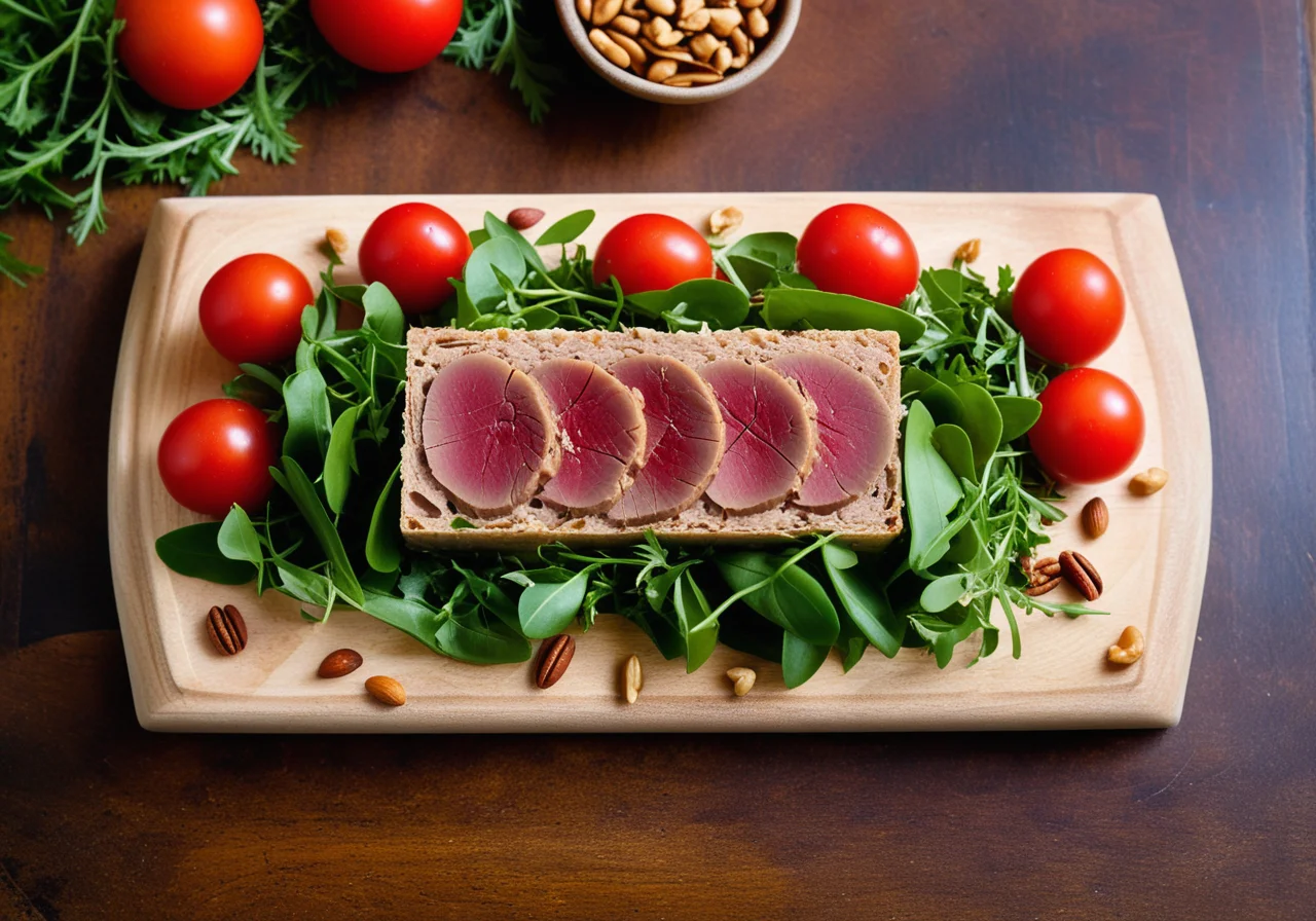 Liver Terrine with Salad