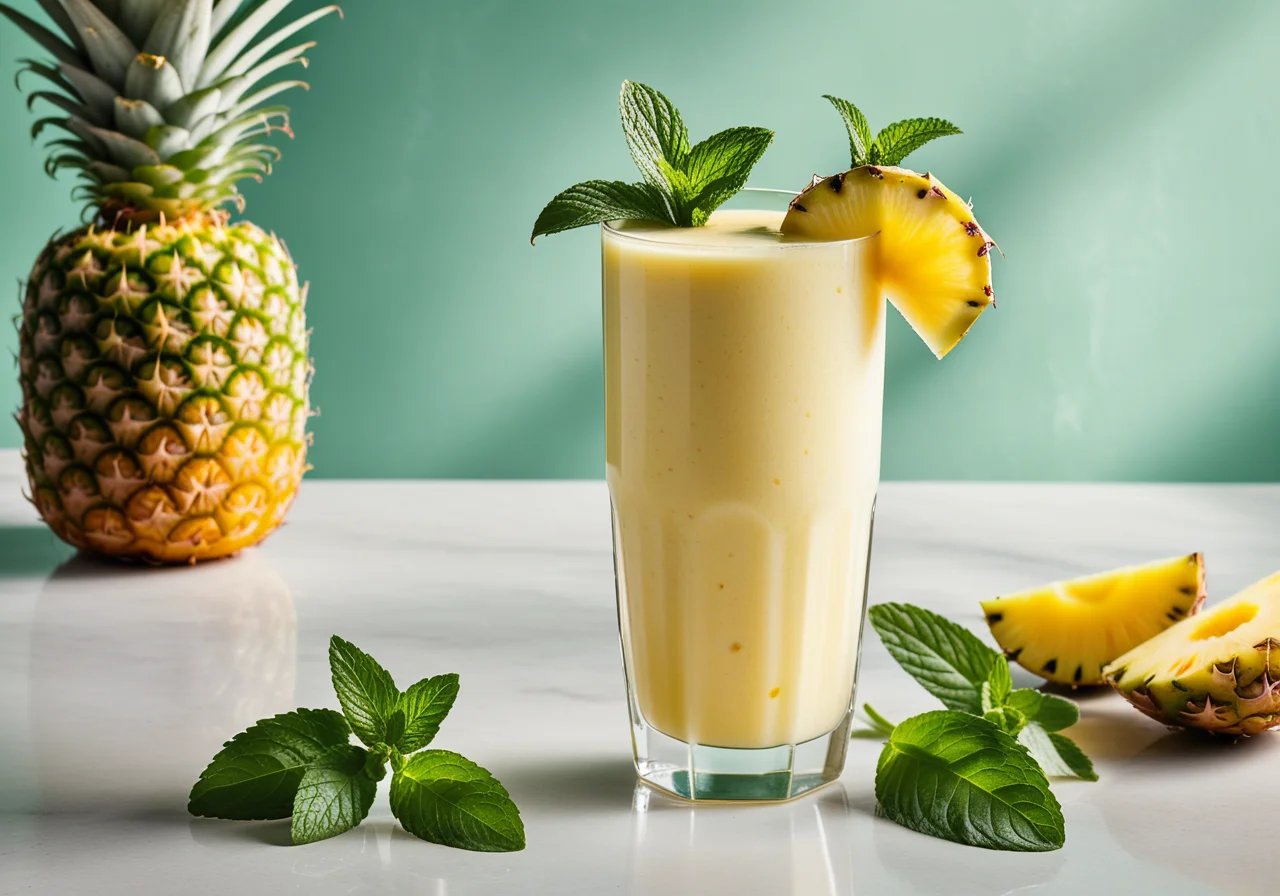 Pineapple Buttermilk Smoothie