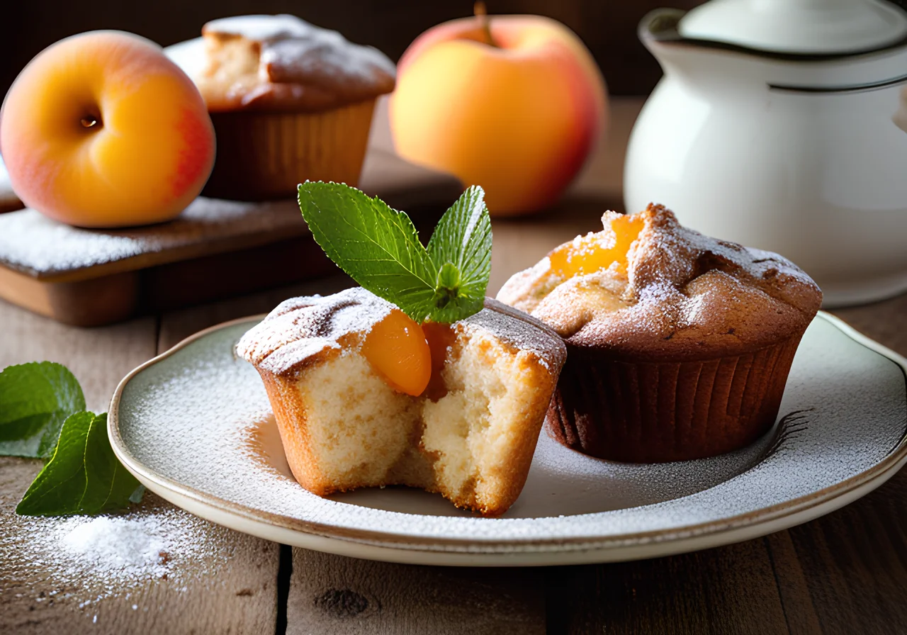 Gluten-Free Apple-Apricot Muffins with Psyllium Husk