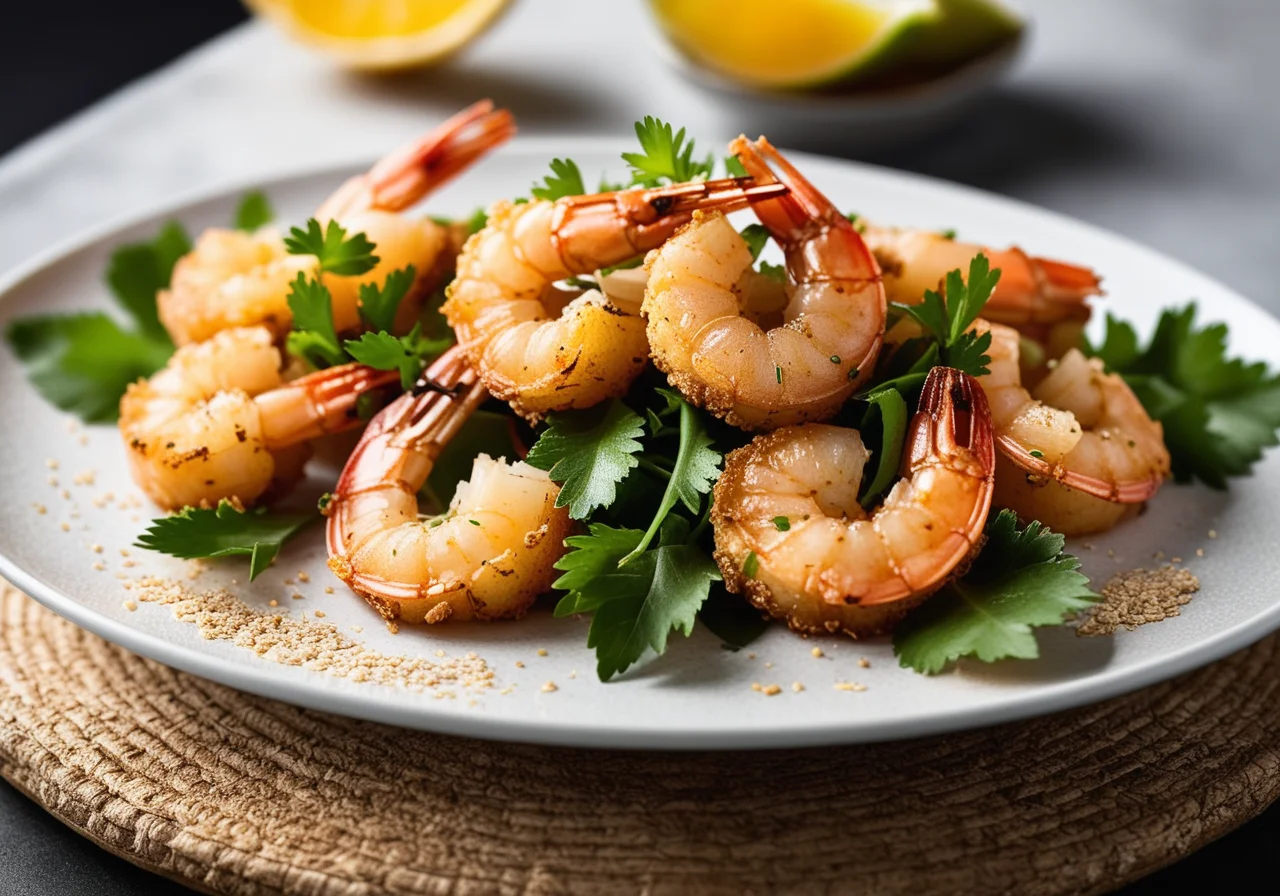 Marinated Fried Shrimp