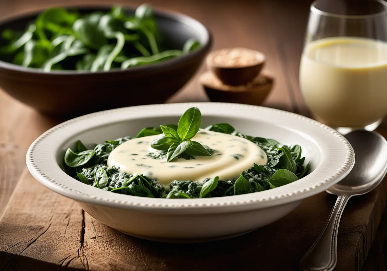 Spinach with Cream