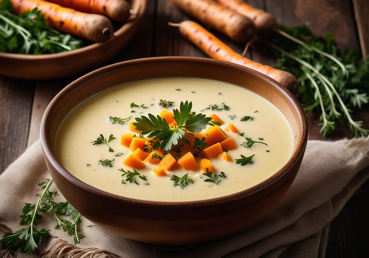 Potato Soup with Semolina