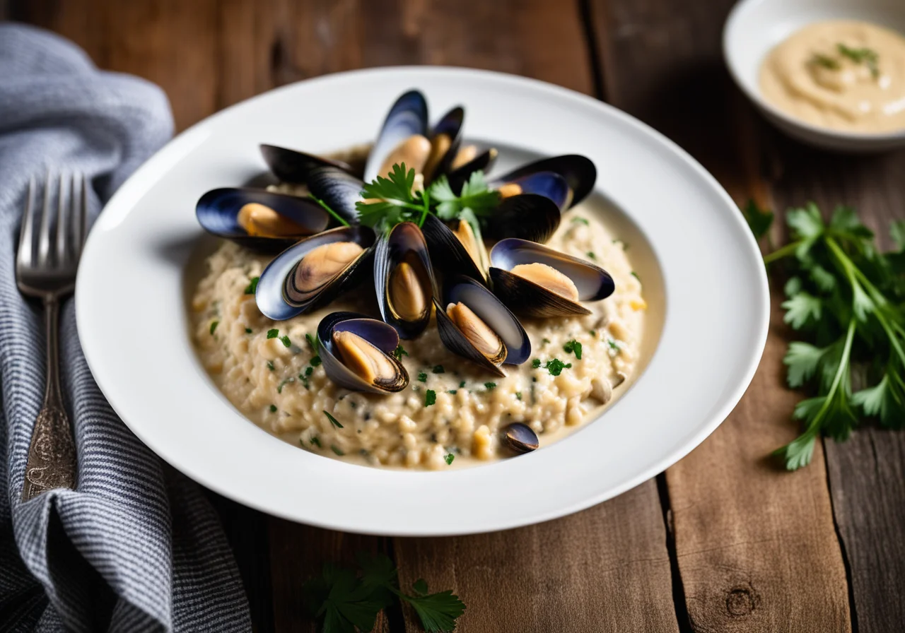 Mussels Risotto