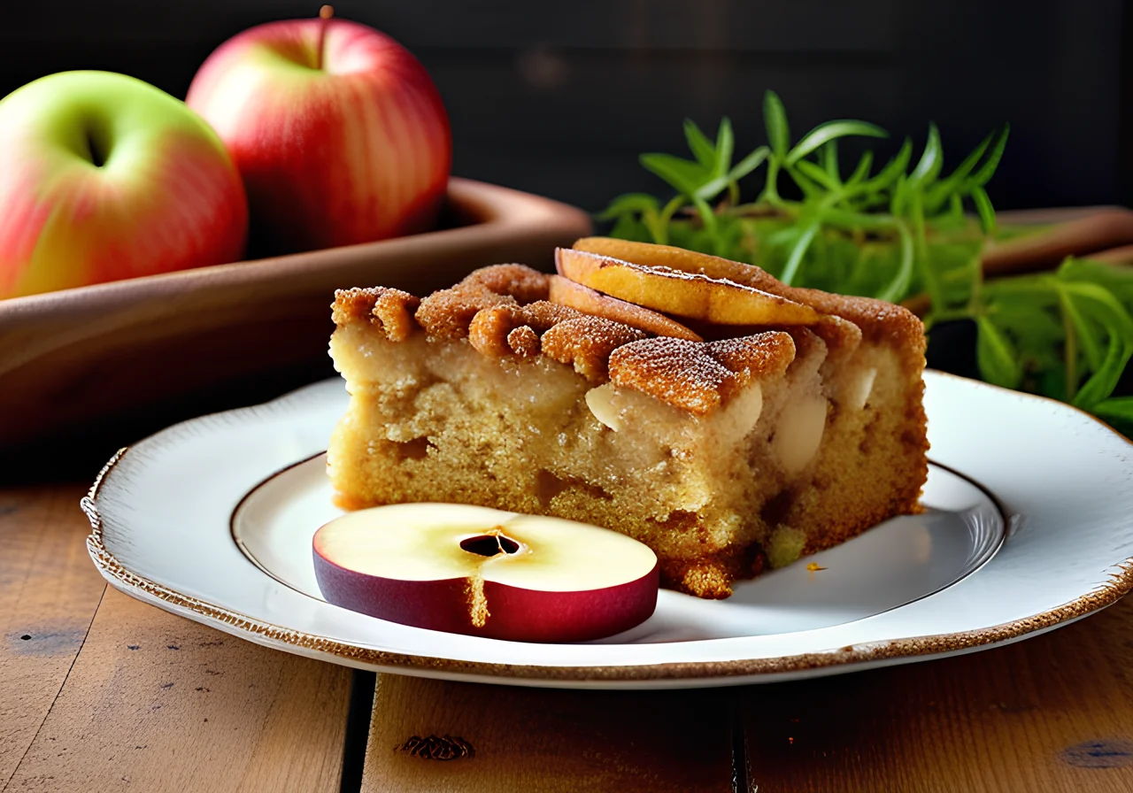 Gluten-Free Sheet Apple Cake