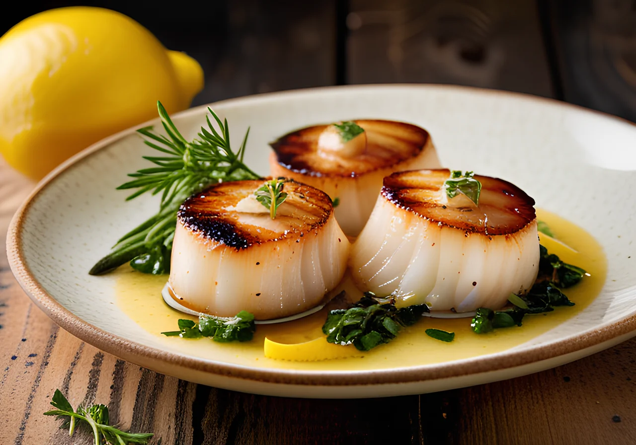 Grilled Scallops