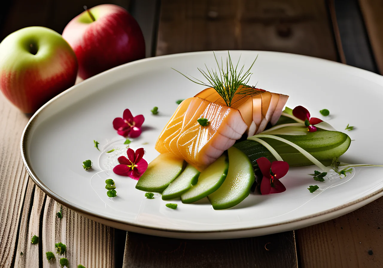 Matjes Fillets with Cucumber Salad