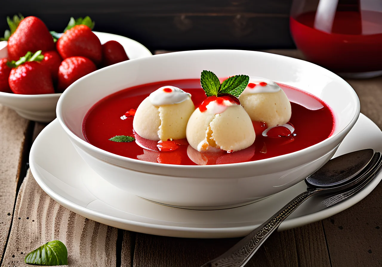 Cold Strawberry Soup