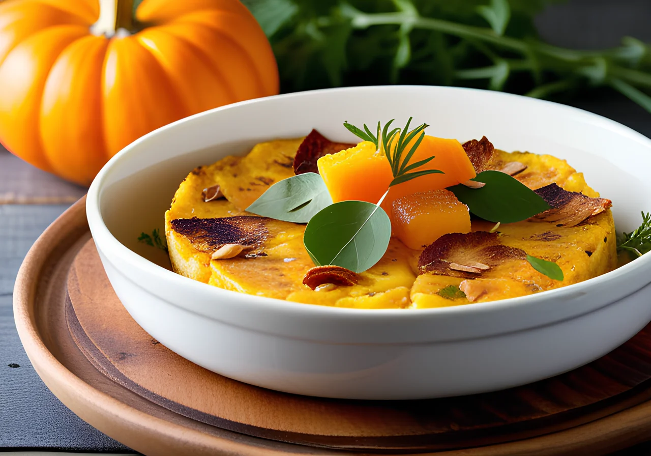 Pasta Pumpkin Frittata