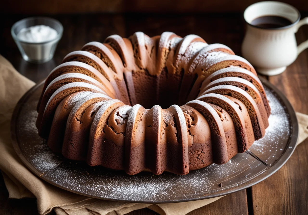 Marble Bundt Cake