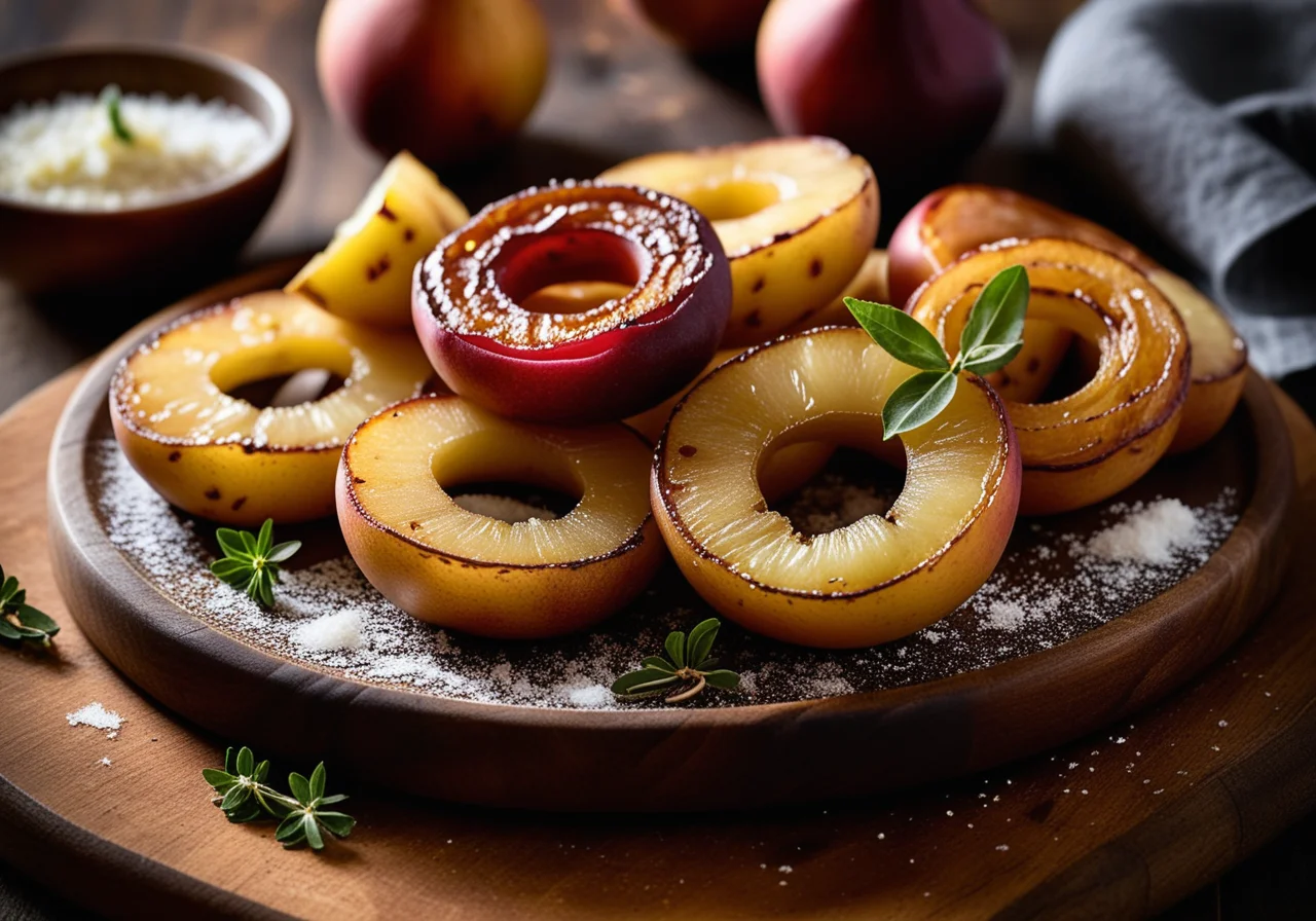 Sausage with Pears and Onions