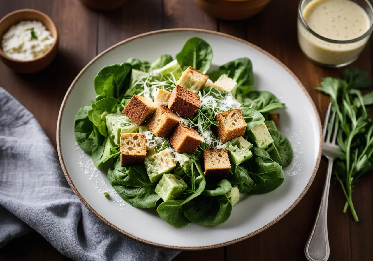 Vegan Caesar Salad