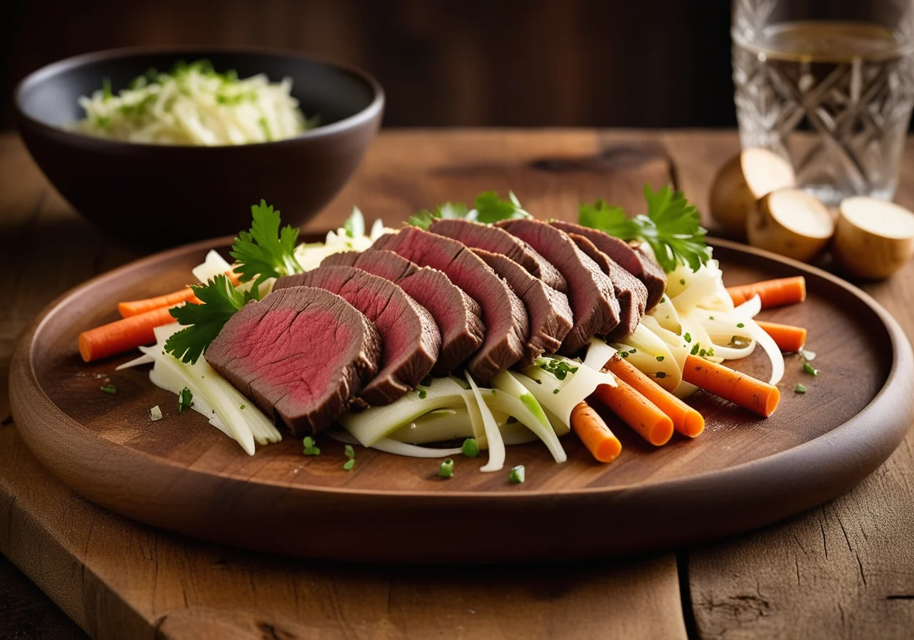Beef Fillet with Vegetables