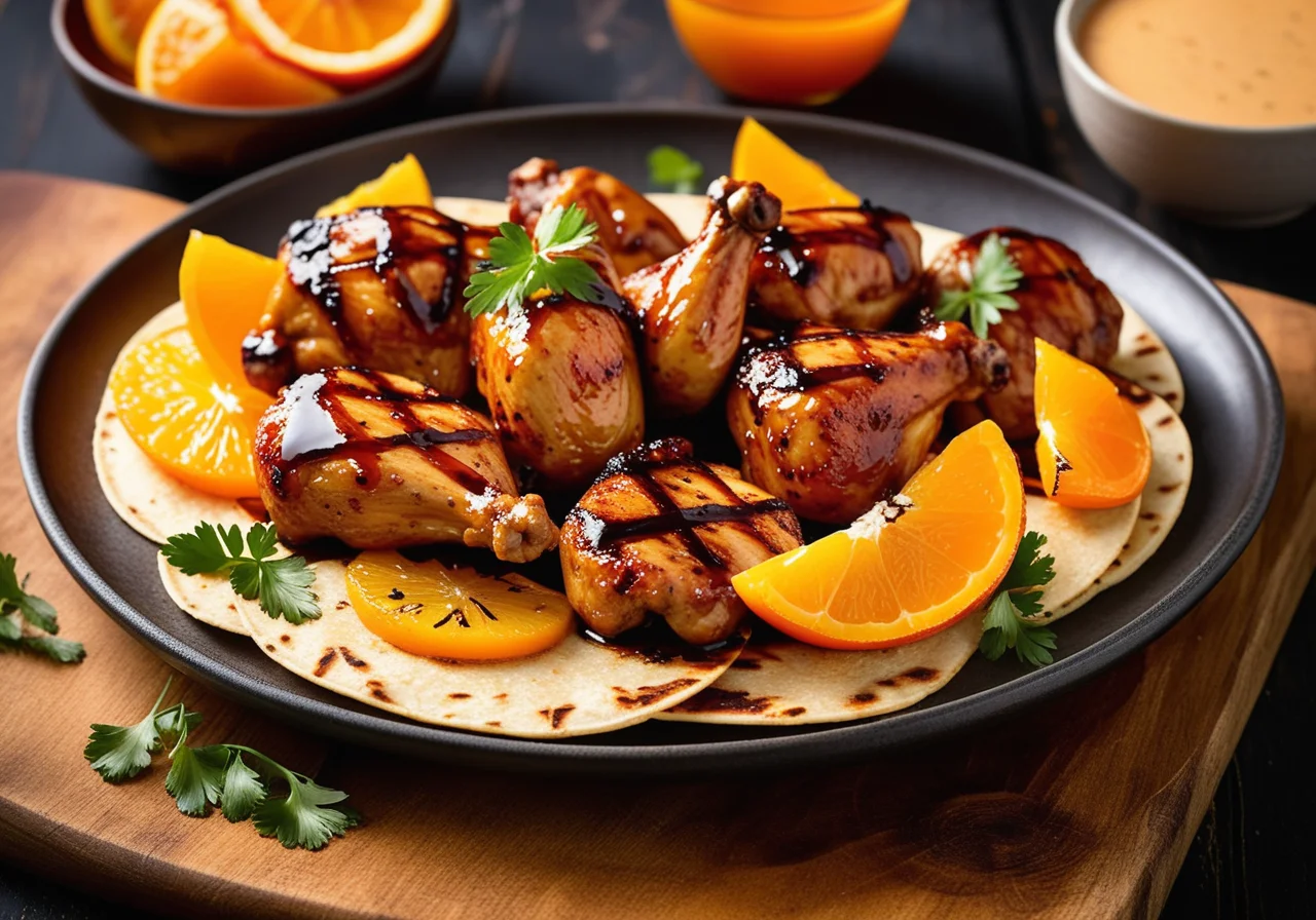 Chicken with Orange Sauce