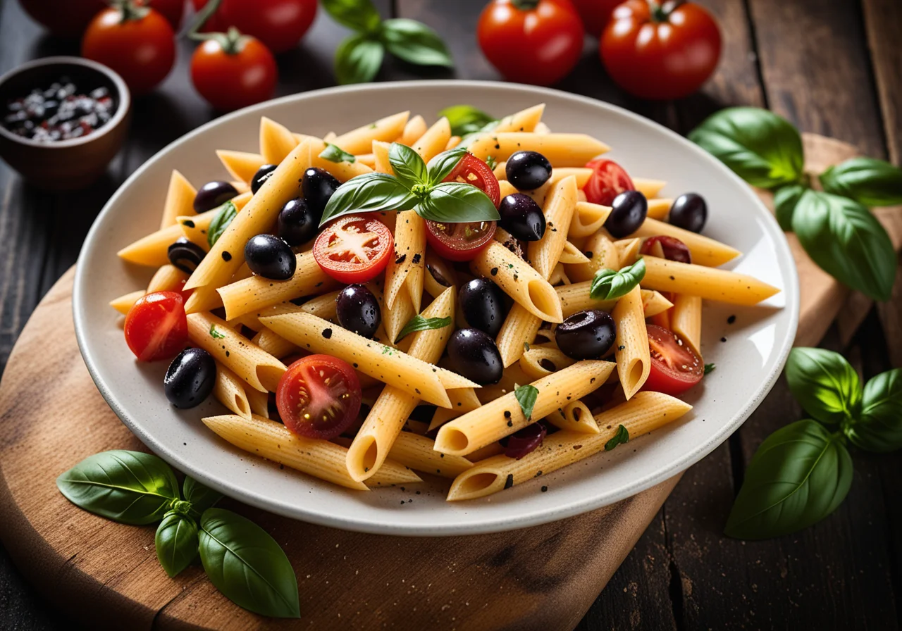 Penne with Tomatoes