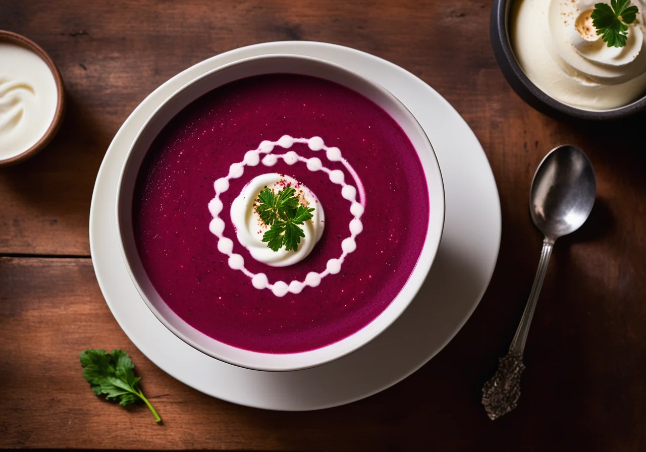 Beetroot Potato Soup