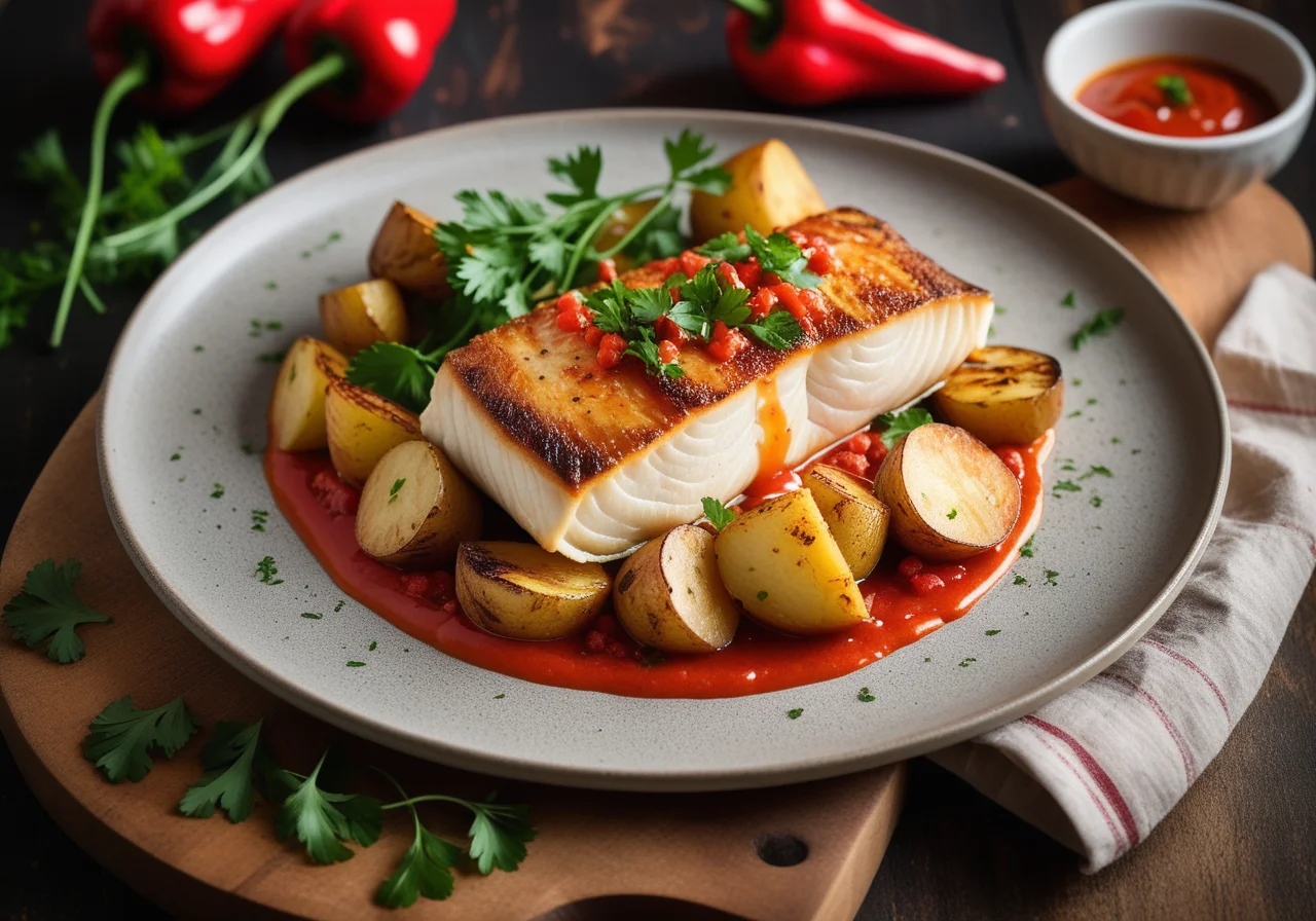 Zander with Potatoes