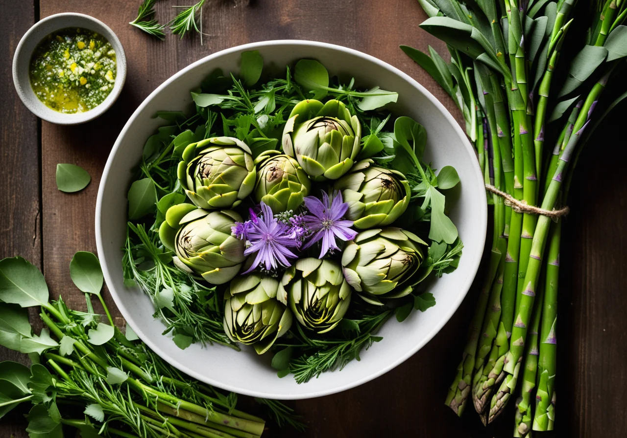 Artichoke and Asparagus Mix