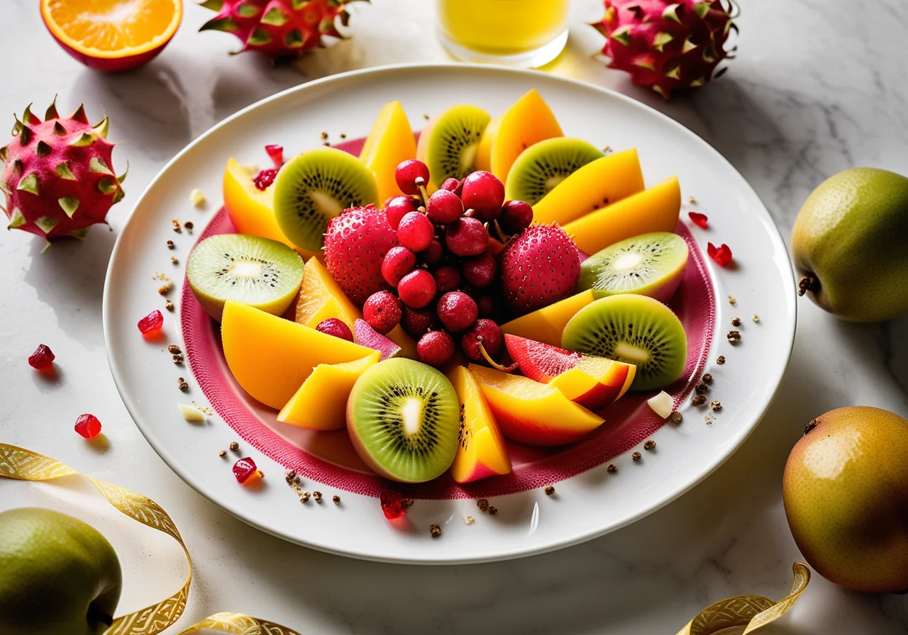 Fruit Salad with Olive Oil and Pepper