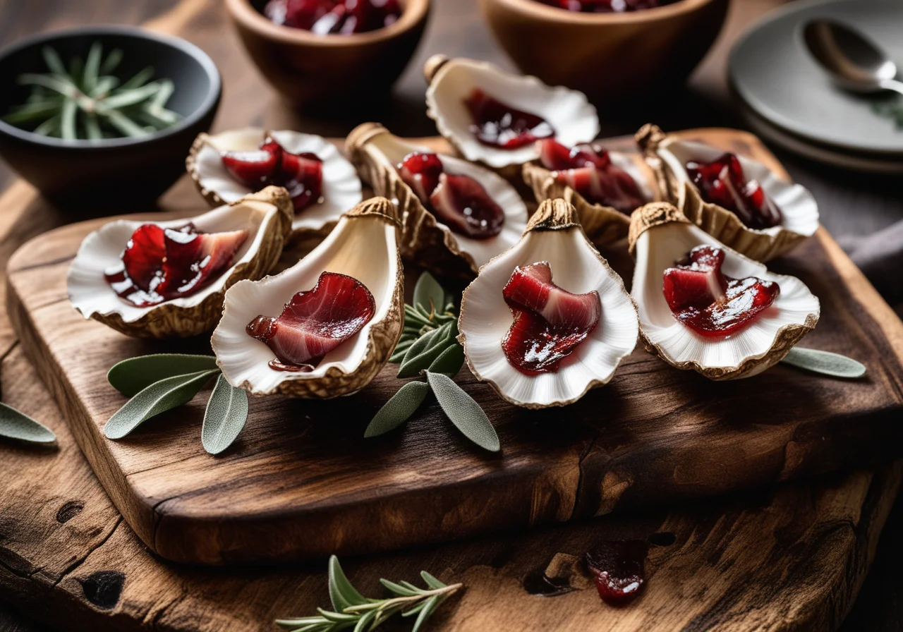 Oyster Mushroom Satimbocca