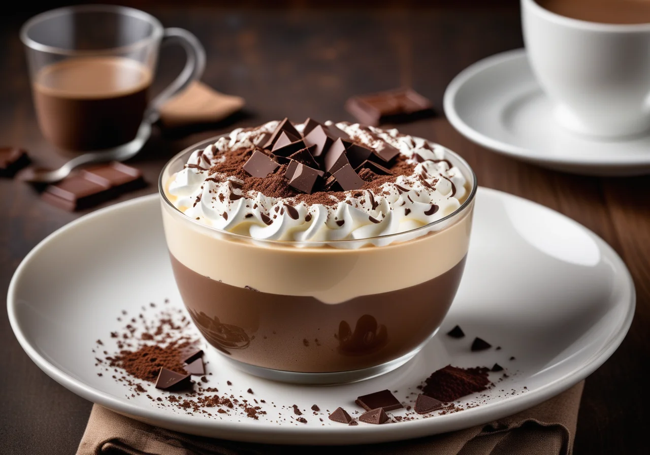 Coffee Gelée with Cream