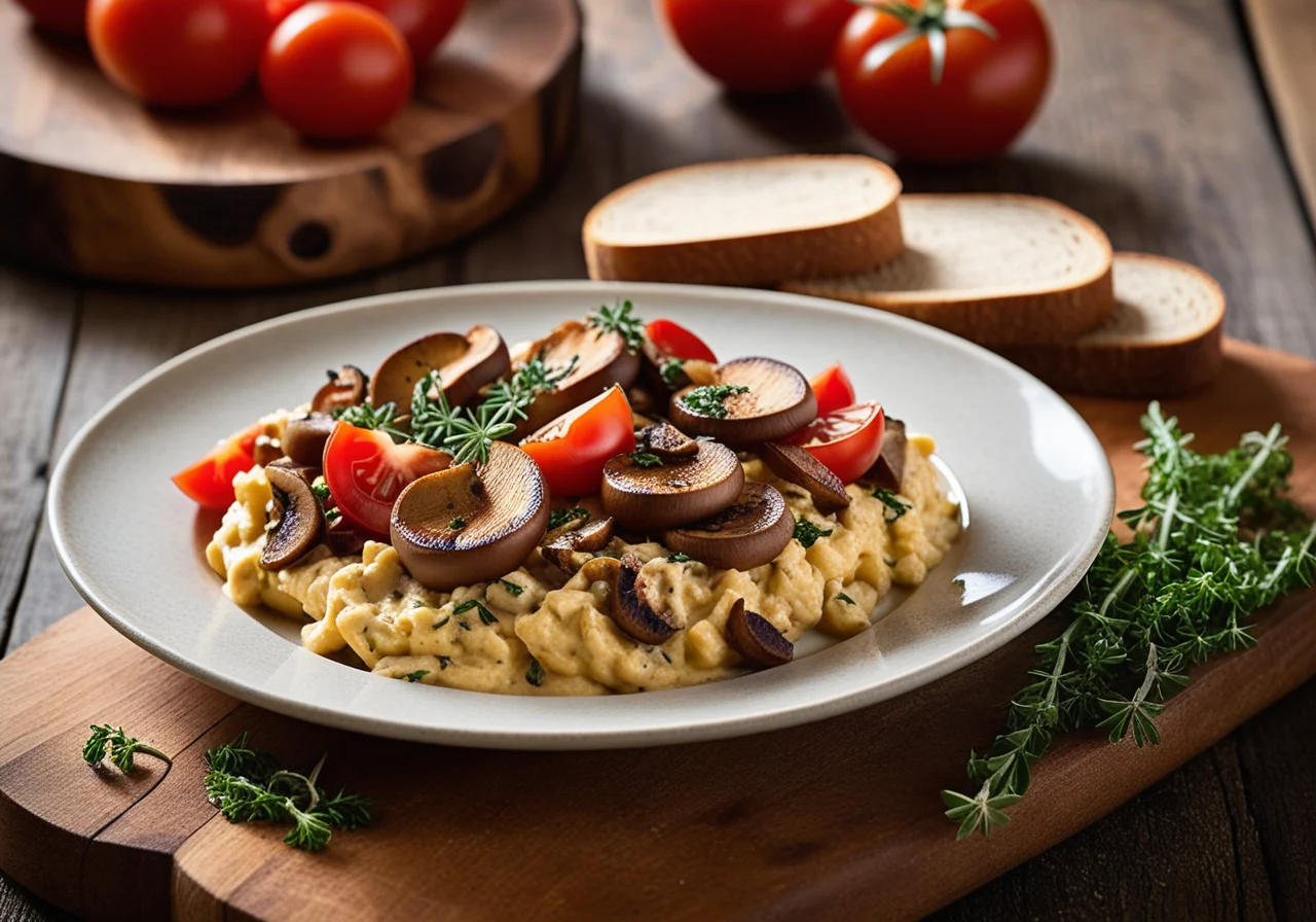 Roasted Porcini Mushrooms