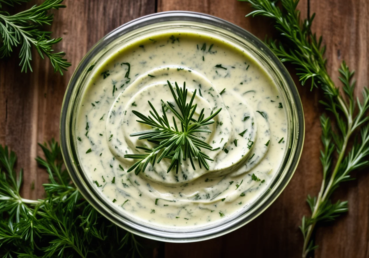 Salad Dressing with Dill
