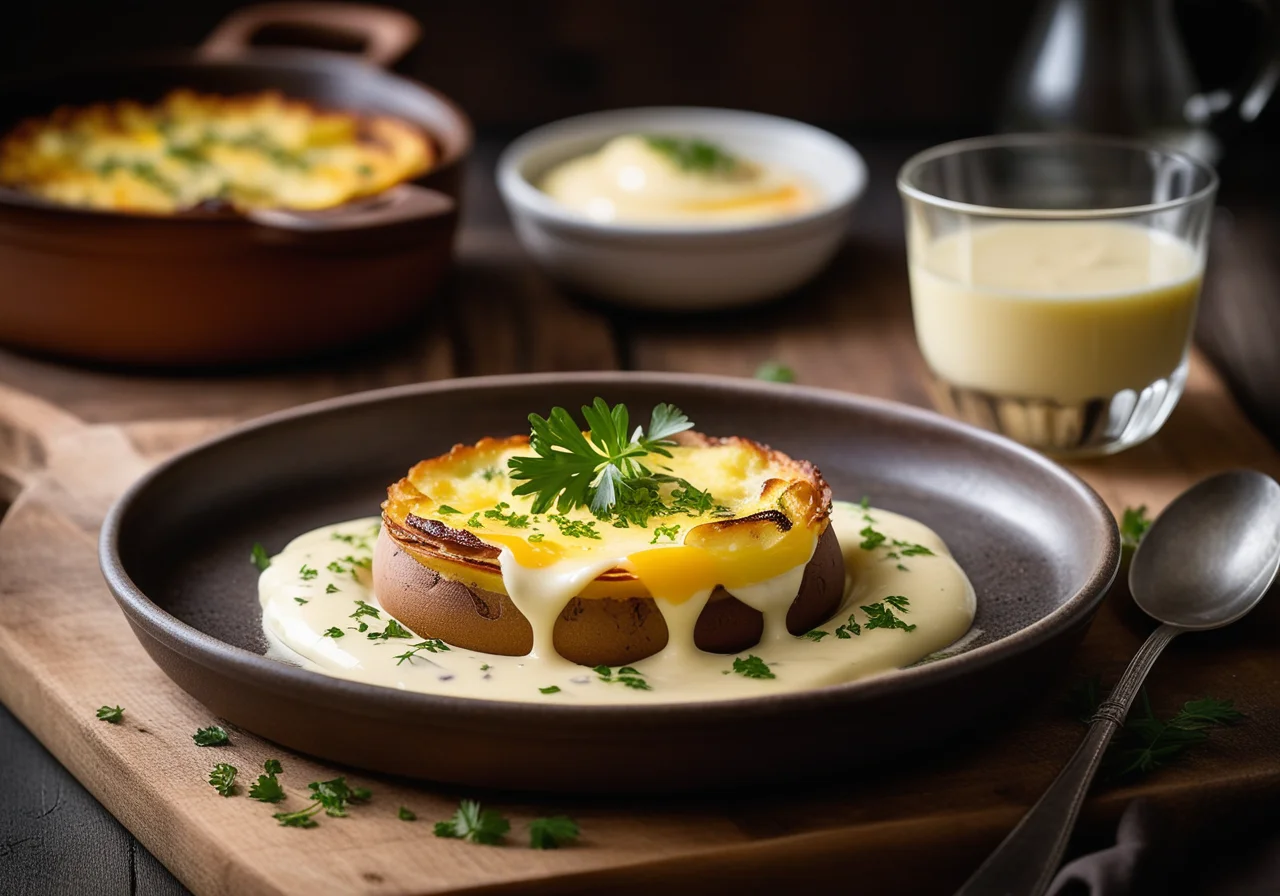 Potato Gratin with Leeks