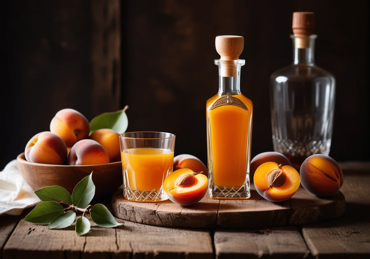 Homemade Apricot Liqueur