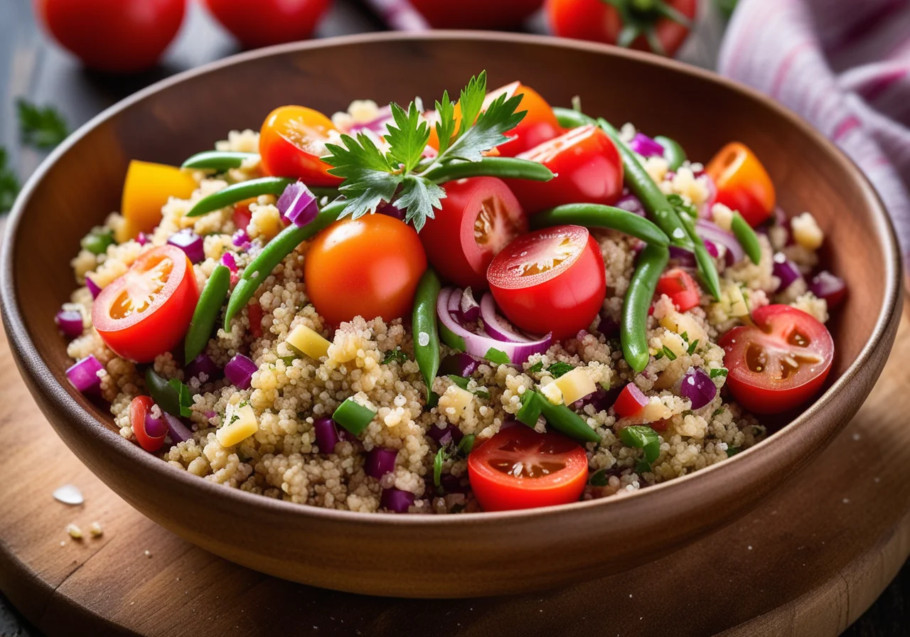 Quinoa Salad with Legumes