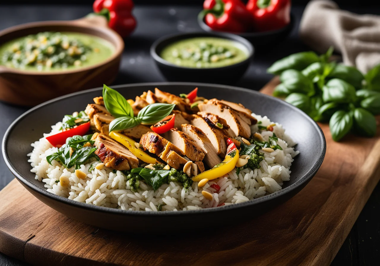 Rice-Chicken Skillet