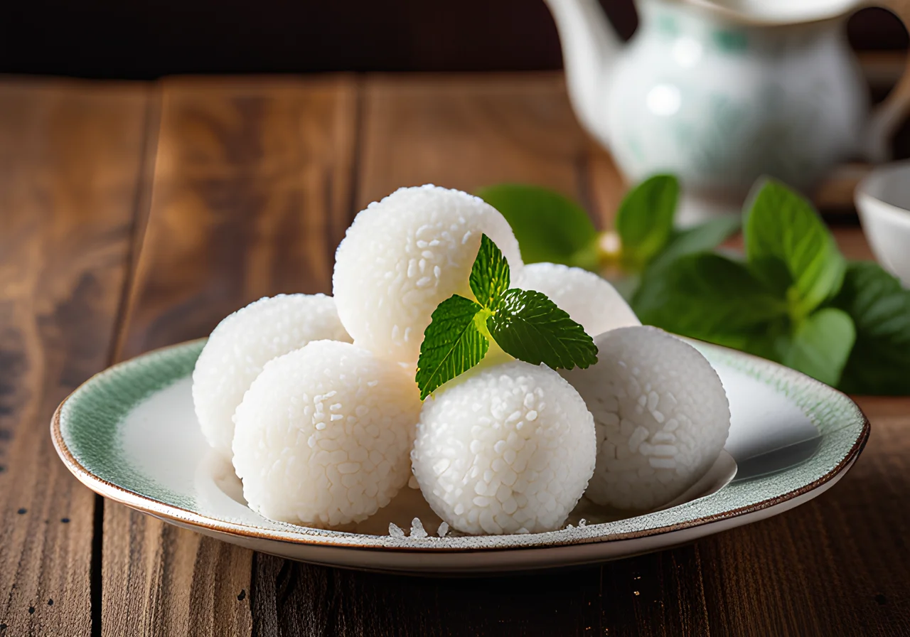 Sweet Rice Balls