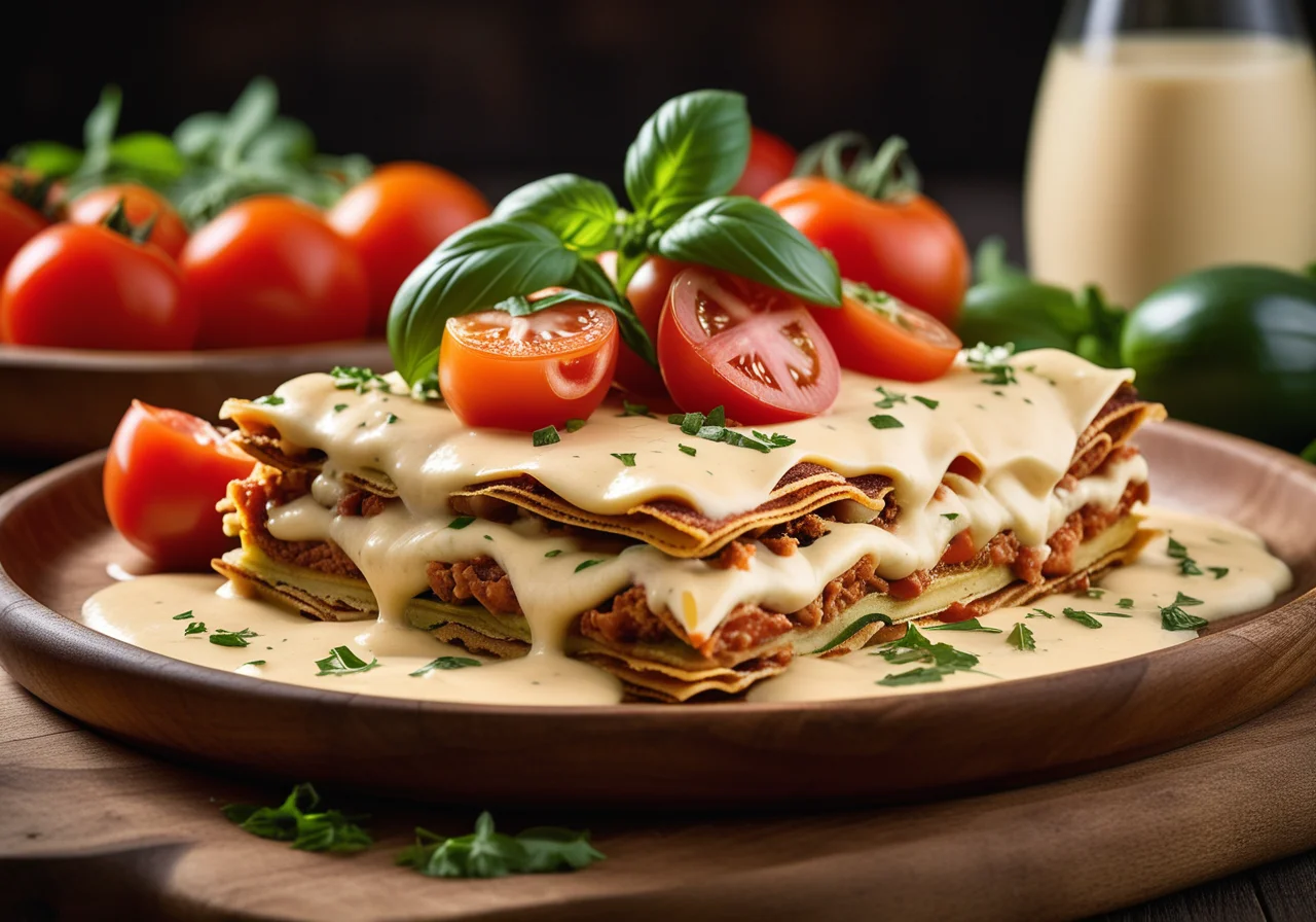 Zucchini Salmon Lasagna