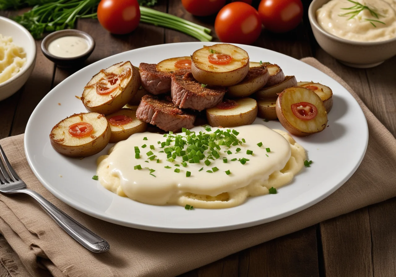 Potato and Ground Meat Casserole