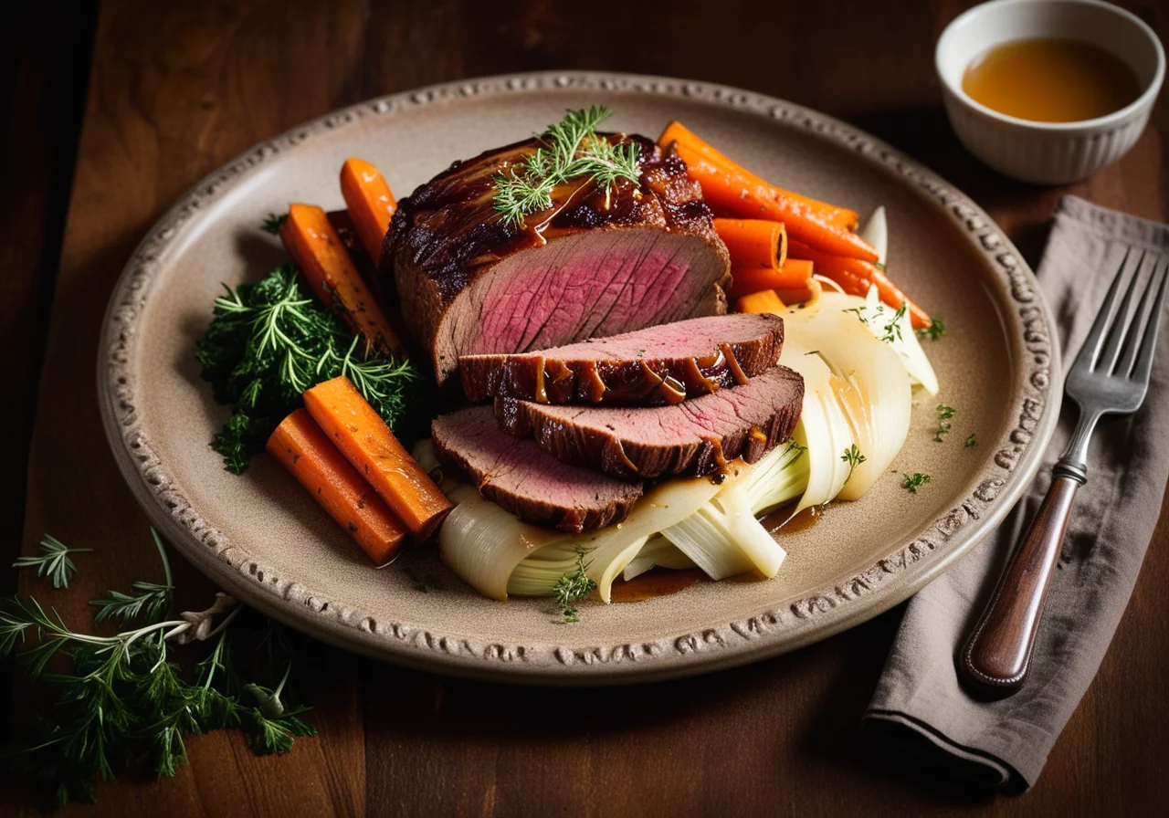 Kassler with White Cabbage