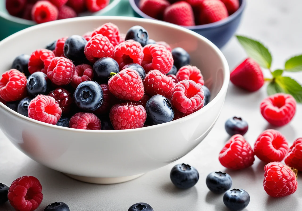 Homemade Red Berry Compote