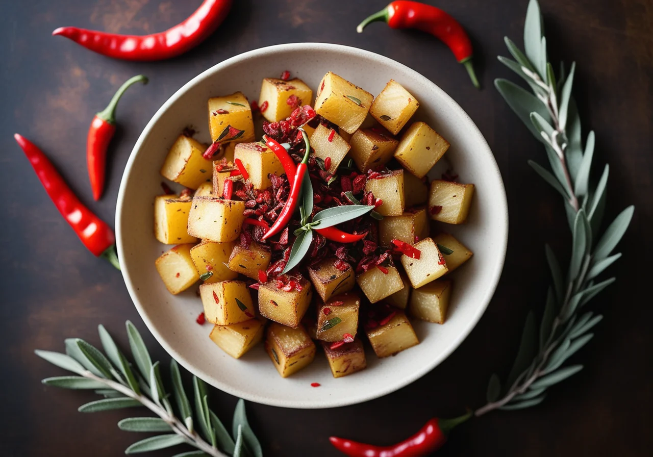 Fried Potatoes with Sage