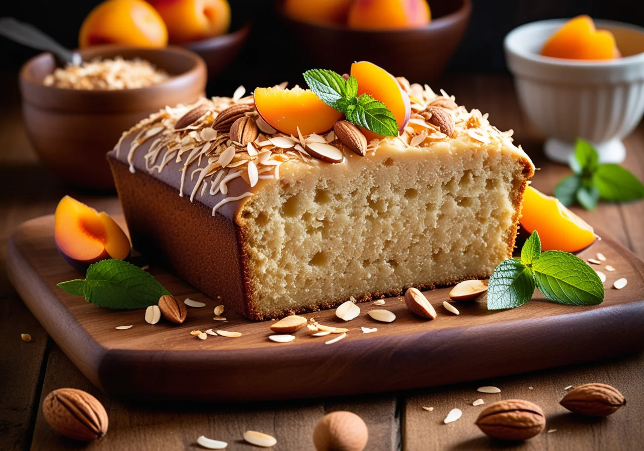 Coconut Loaf with Fruit-Nut Filling