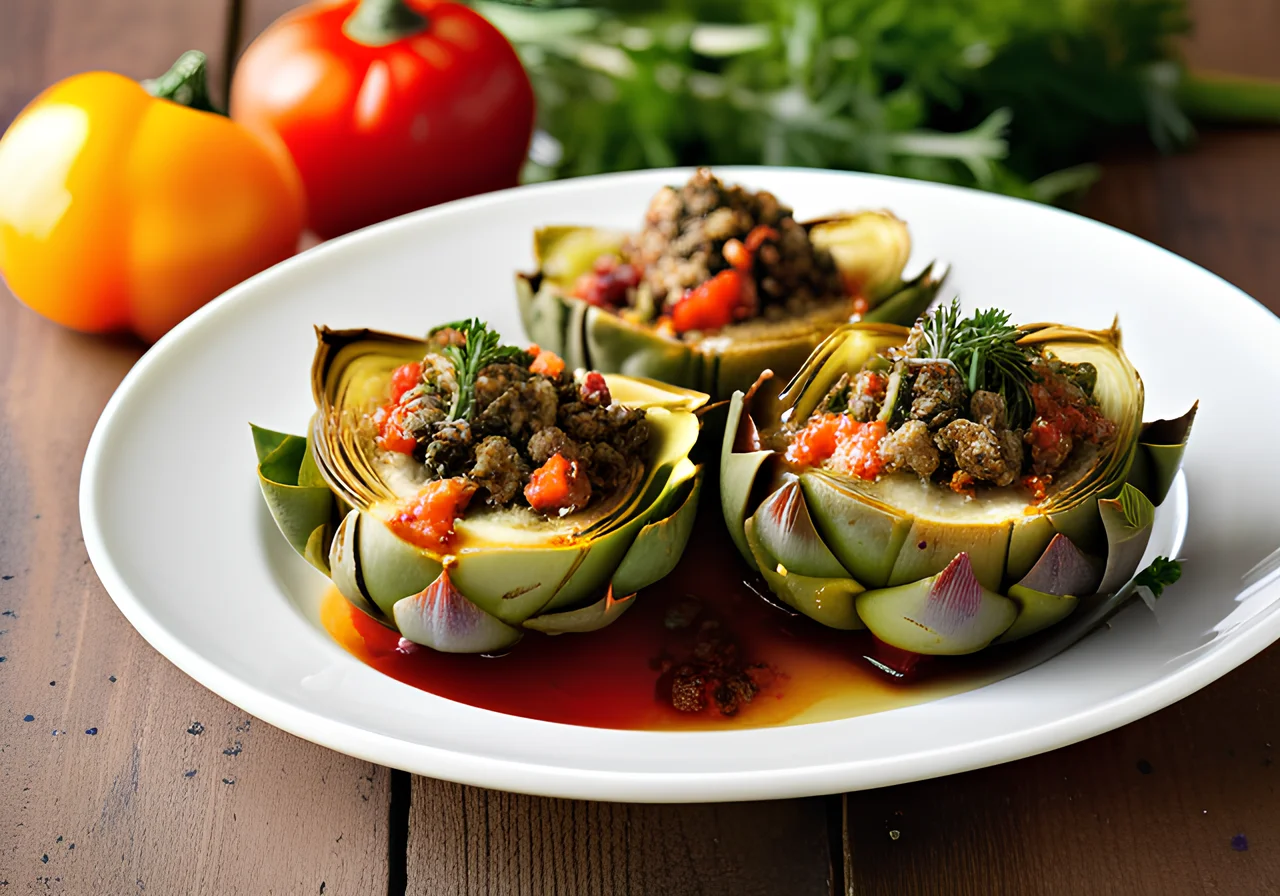 Sicilian Stuffed Artichokes