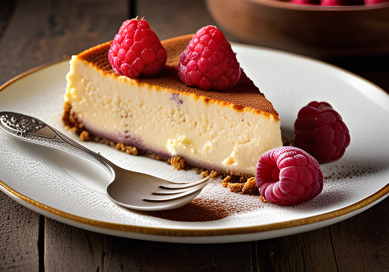 Raspberry Mascarpone Cheesecake