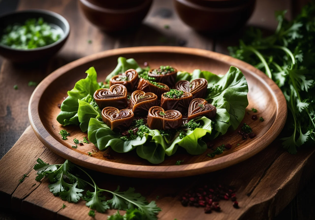 Braised Lettuce Hearts